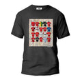 Manchester United 2022 Collection Black T Shirt - Terry Kneeshaw Art