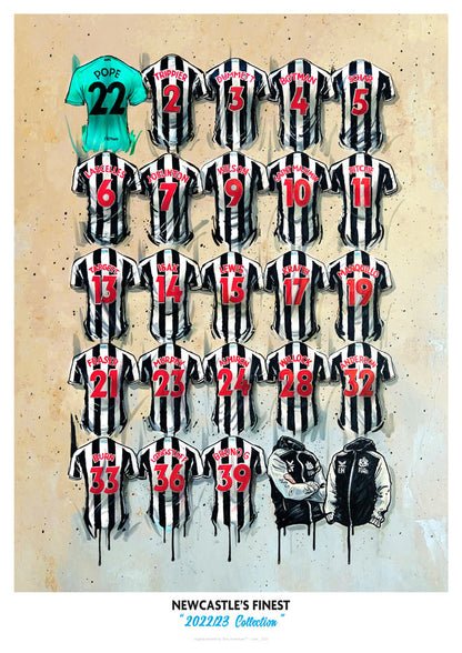 Newcastle's Finest  - A2 Limited Edition Prints