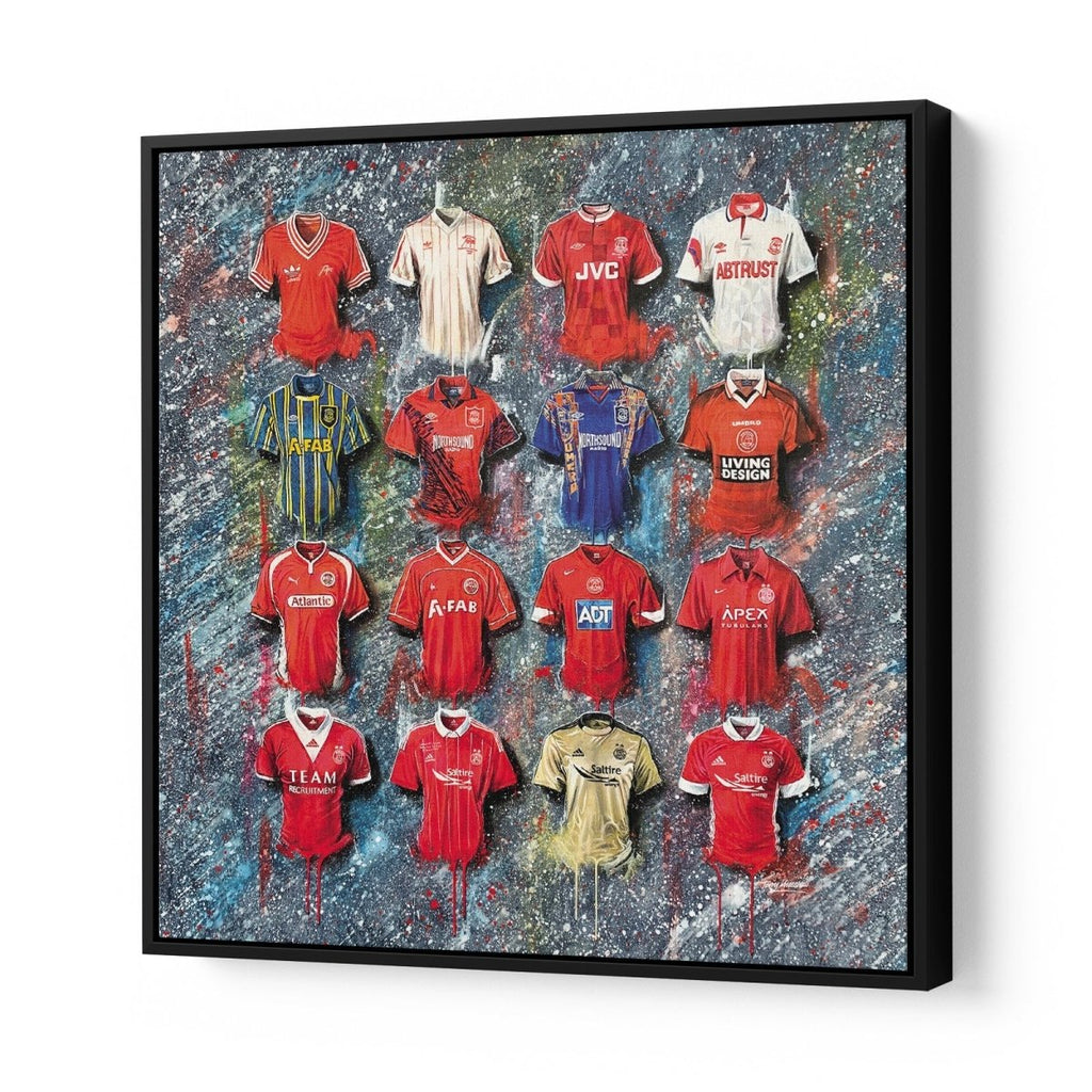 Aberdeen Shirts - 30x30 Canvases - Terry Kneeshaw Art