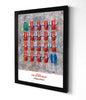 Arsenal 'Invincibles' Shirts - A2 Signed Limited Edition Prints - Terry Kneeshaw Art