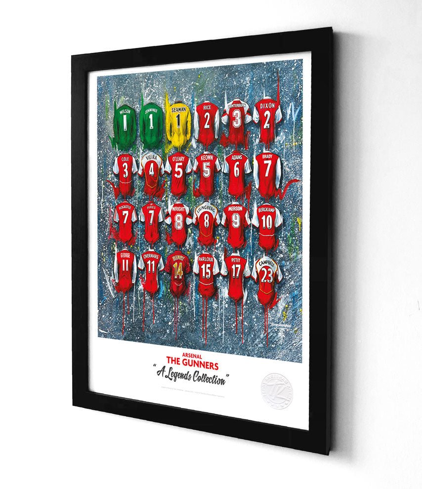 Arsenal The Legends Collection – Terry Kneeshaw Art