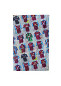 Aston Villa Shirts - A Villan's Collection Tea Towel - Terry Kneeshaw Art