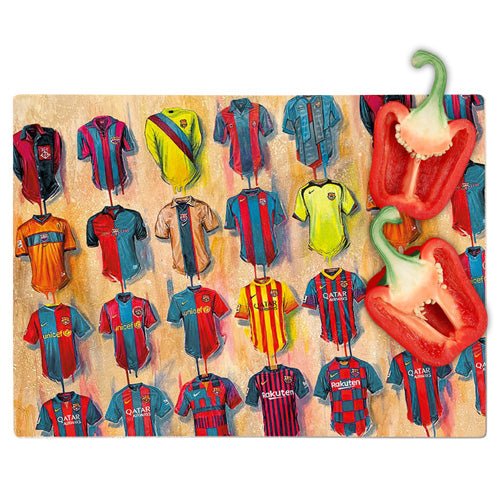 Barcelona Chopping Board - Terry Kneeshaw Art