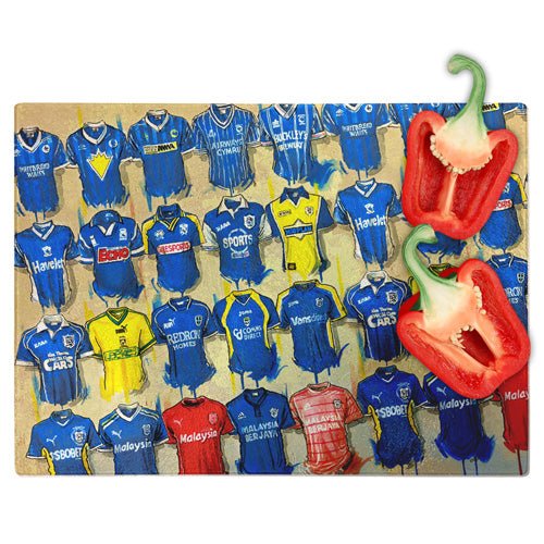 Cardiff Chopping Board - Terry Kneeshaw Art