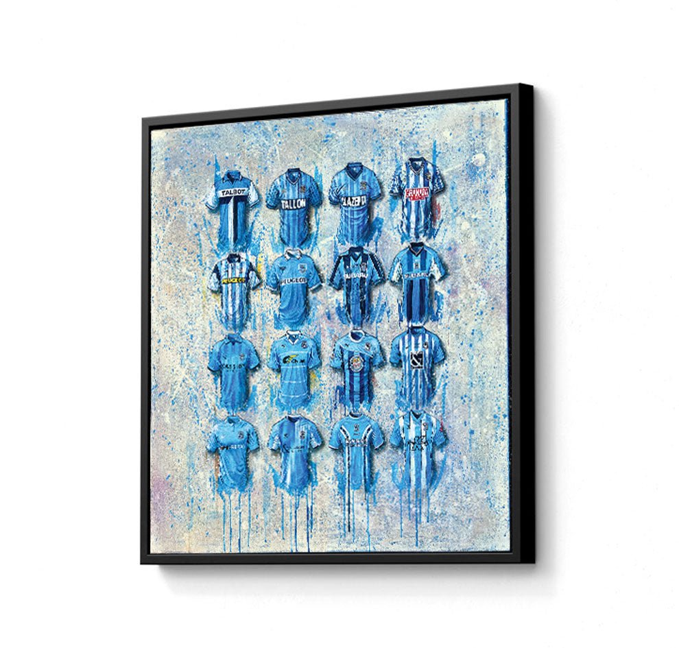 Coventry City 40x40 Canvas - Terry Kneeshaw Art
