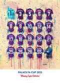 Crystal Palace FA Cup Winners - A2 Signed Limited Edition Prints (Pre - Order) - Terry Kneeshaw Art