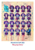 Crystal Palace FA Cup Winners A3 Print (Pre - Order) - Terry Kneeshaw Art