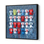 England 1966 - 2000 - A Legend's Collection - Terry Kneeshaw Art