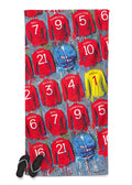 England 1966 Shirts - A World Cup Winner's Collection Beach Towel - Terry Kneeshaw Art