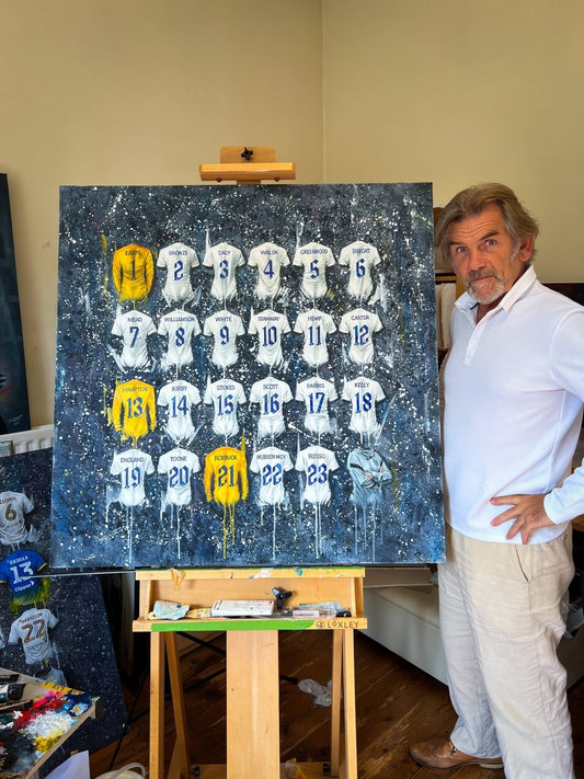 England 2022 - The Lionesses Collection - Terry Kneeshaw Art