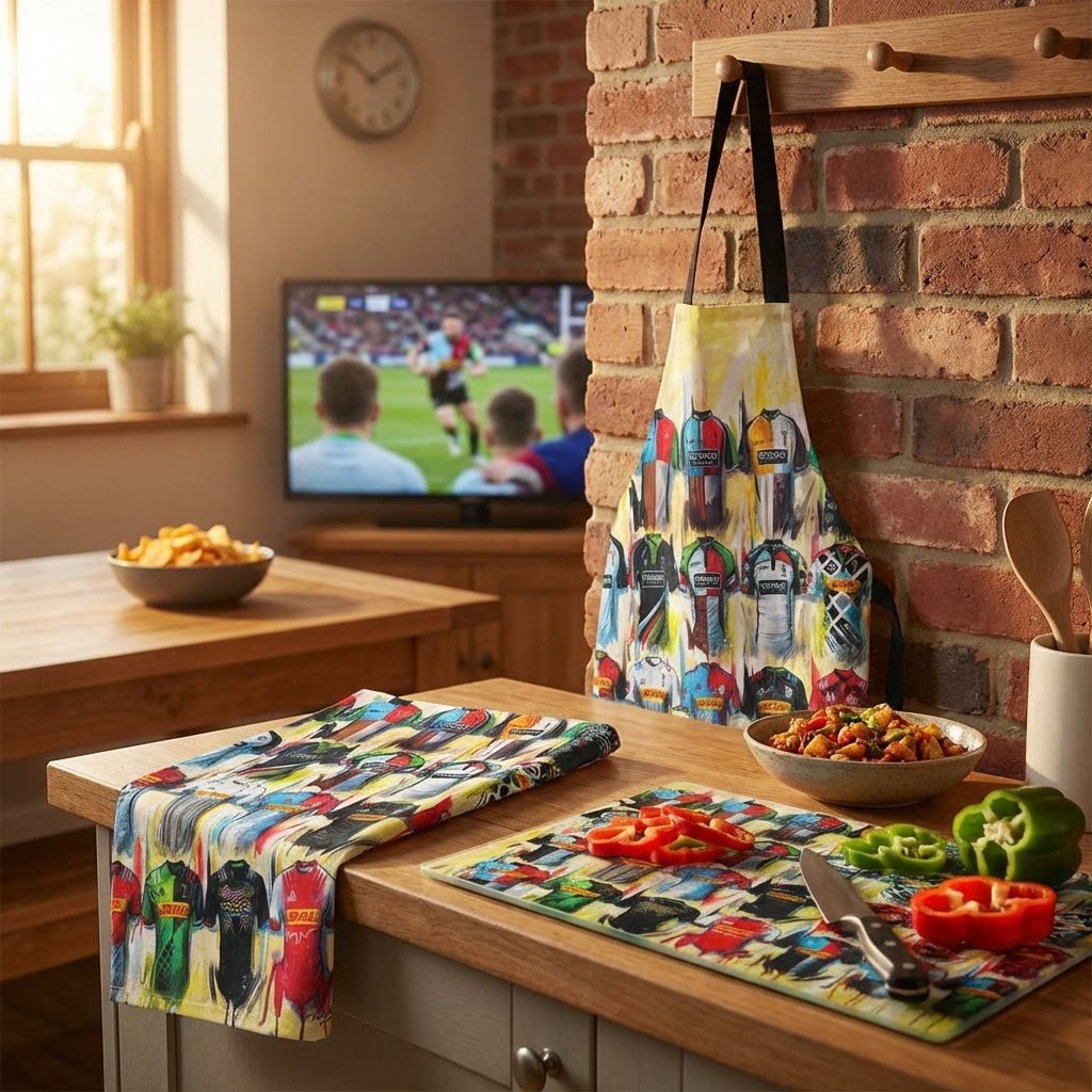 Harlequins BBQ Bundle - Terry Kneeshaw Art