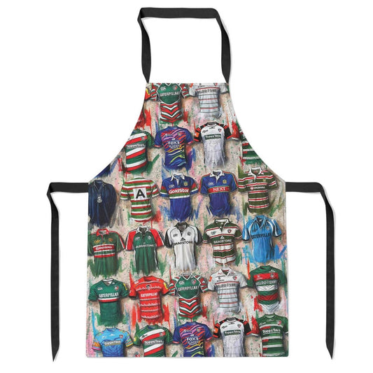 Leicester Tigers Apron - Terry Kneeshaw Art
