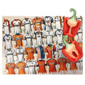 Luton Town Chopping Board - Terry Kneeshaw Art