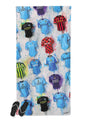 Man City Shirts - A Sky Blue Collection Beach Towel - Terry Kneeshaw Art