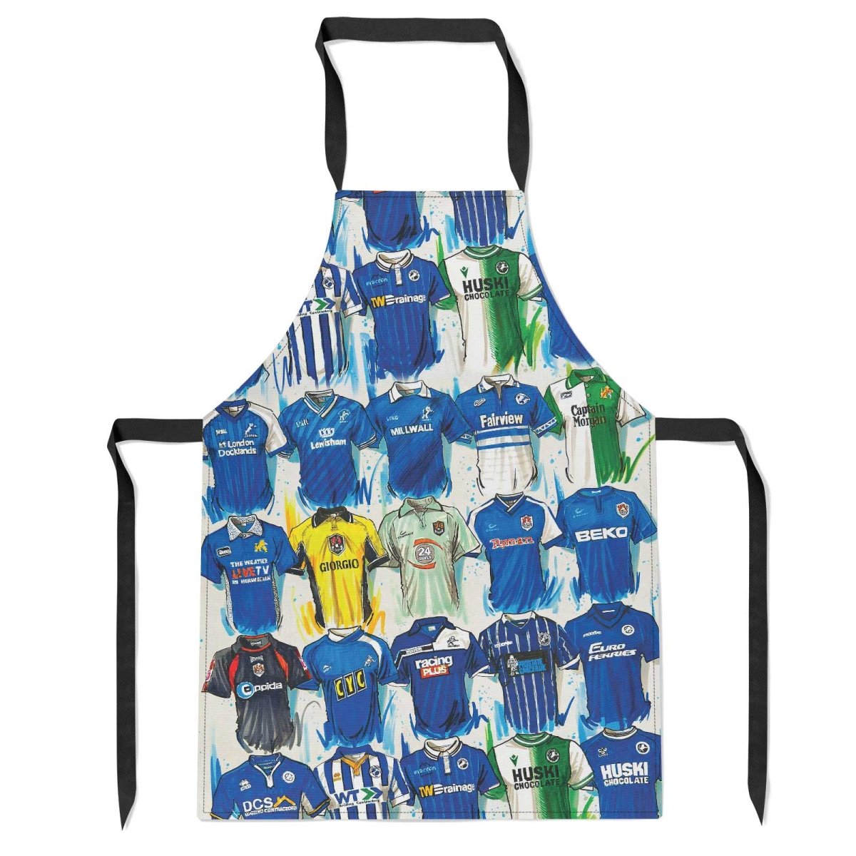 Millwall Apron - Terry Kneeshaw Art