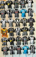 Notts County Tea Towel - Terry Kneeshaw Art