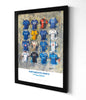 Portsmouth FC Shirts - A2 Signed Limited Edition Prints - Terry Kneeshaw Art