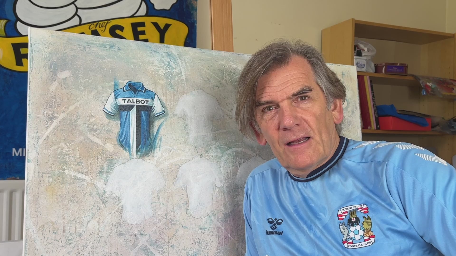 Coventry City Personalised A2 Print – Name & Number