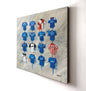 Rangers FC Shirts 30x30 Canvas - Terry Kneeshaw Art