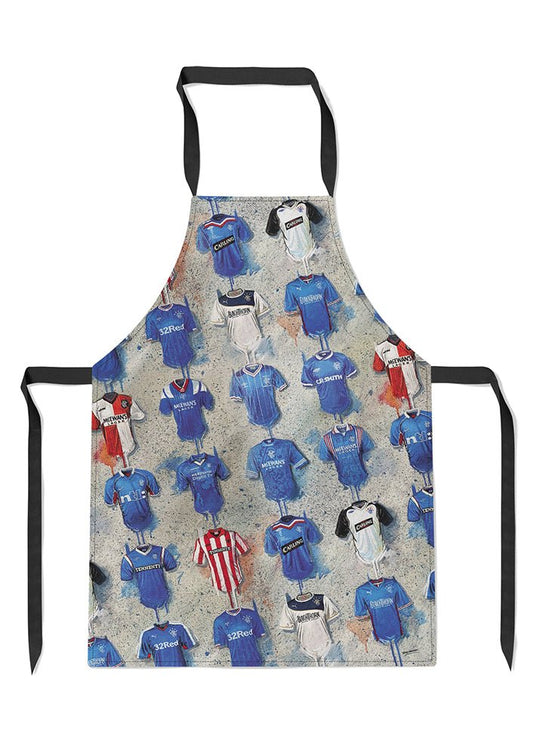 Rangers Shirts - A Teddybears Collection Apron - Terry Kneeshaw Art