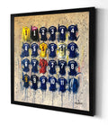 Scotland Pre - 2000 - A Tartan Army - Terry Kneeshaw Art