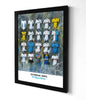 Spurs FC 2022 Shirts - A2 Signed Limited Edition Personalised Prints - Terry Kneeshaw Art