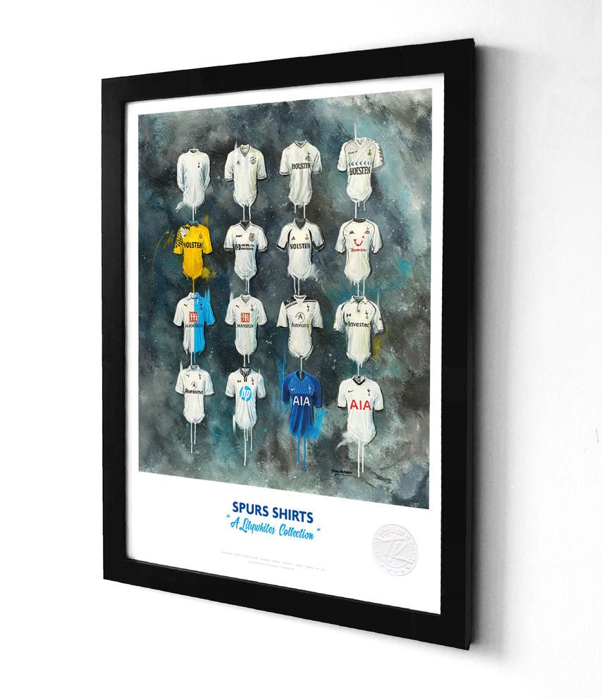 Spurs FC Shirts A3 - Terry Kneeshaw Art