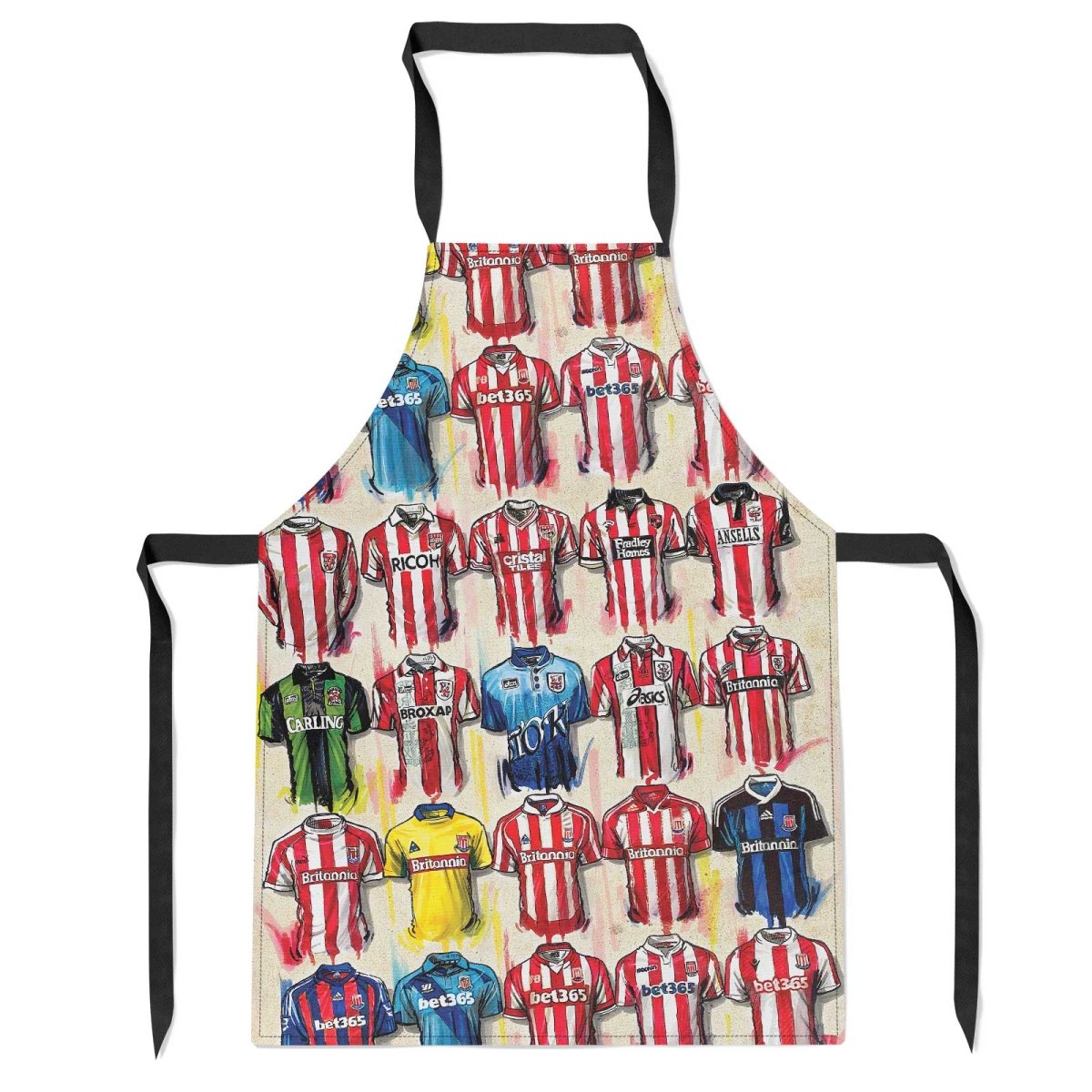 Stoke City Apron - Terry Kneeshaw Art