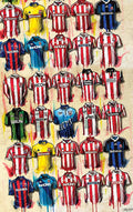 Stoke Tea Towel - Terry Kneeshaw Art