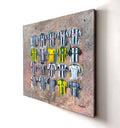 West Brom FC Shirts 30x30 Canvas - Terry Kneeshaw Art