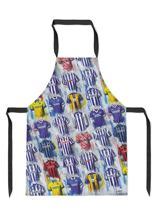 Brighton And Hove Albion - A Seagull's Collection Apron - Terry Kneeshaw Art